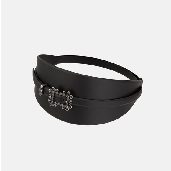 ZARA Limited Edition Leather SASH Belt - Picture 3 of 3